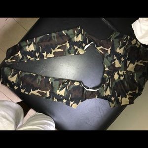 Cut out Thigh Leggings